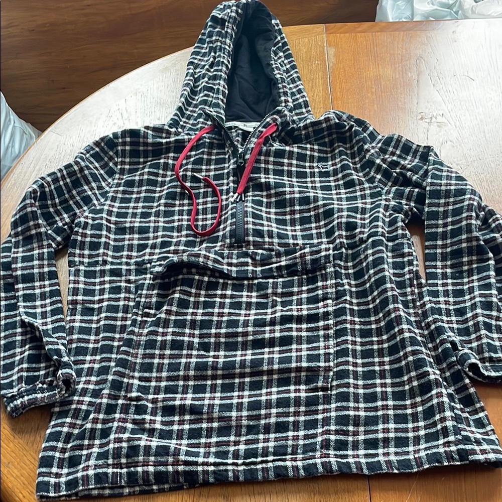 Plaid Kids Jacket with Hood